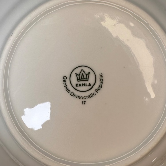 Vintage Kahla Floral saucer platel | German Democratic Republic (GDR) | - Picture 4 of 4
